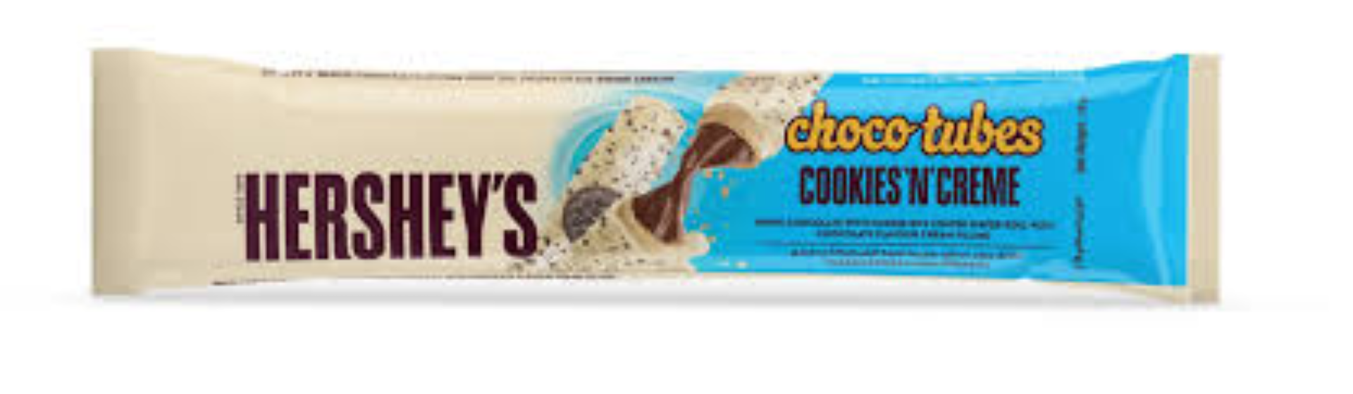 HERSHEYS CHOCO TUBE COOKIES N CREAM 18G 